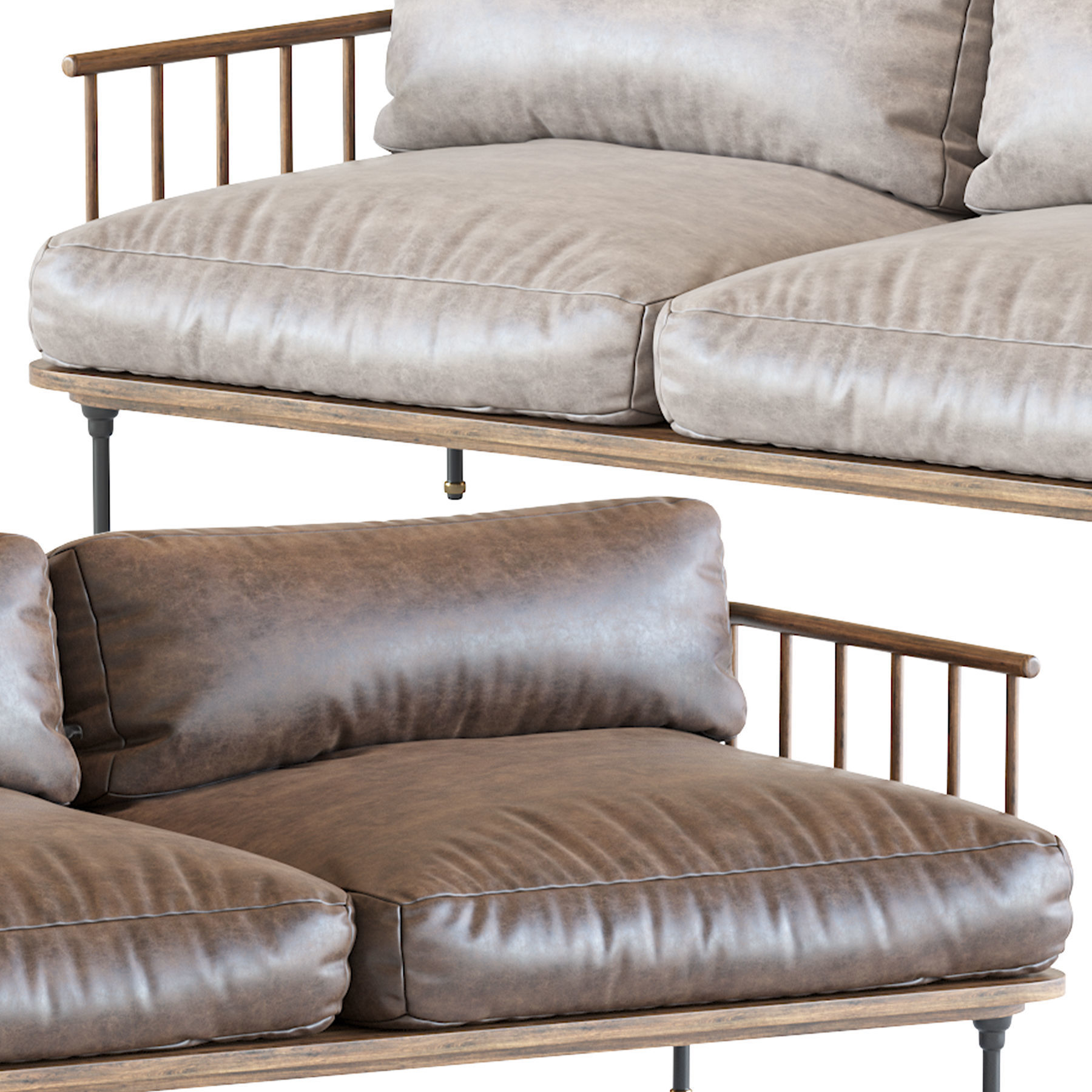 Kalmar Sofa 3D model_2