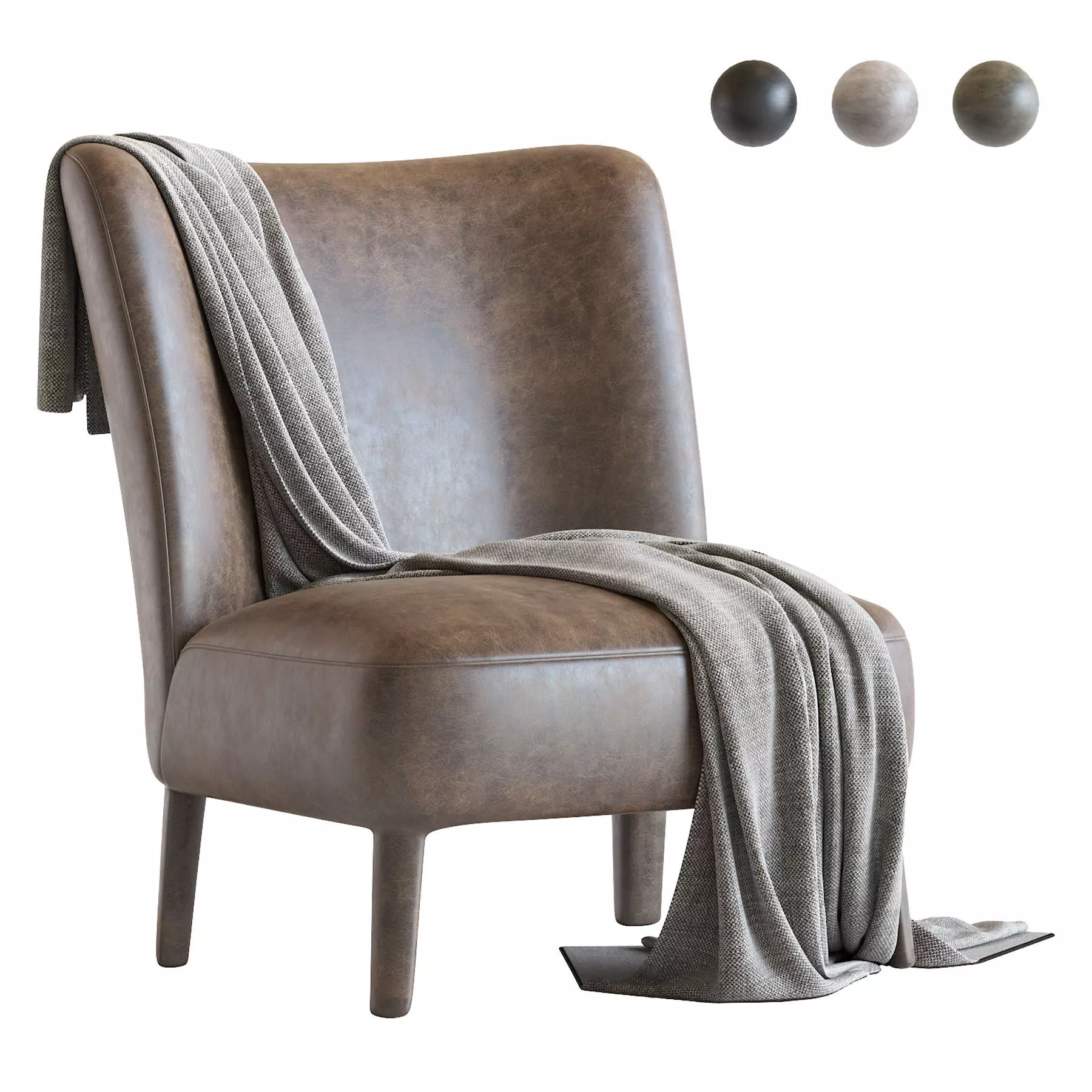 Febo Armchair 3D model_0