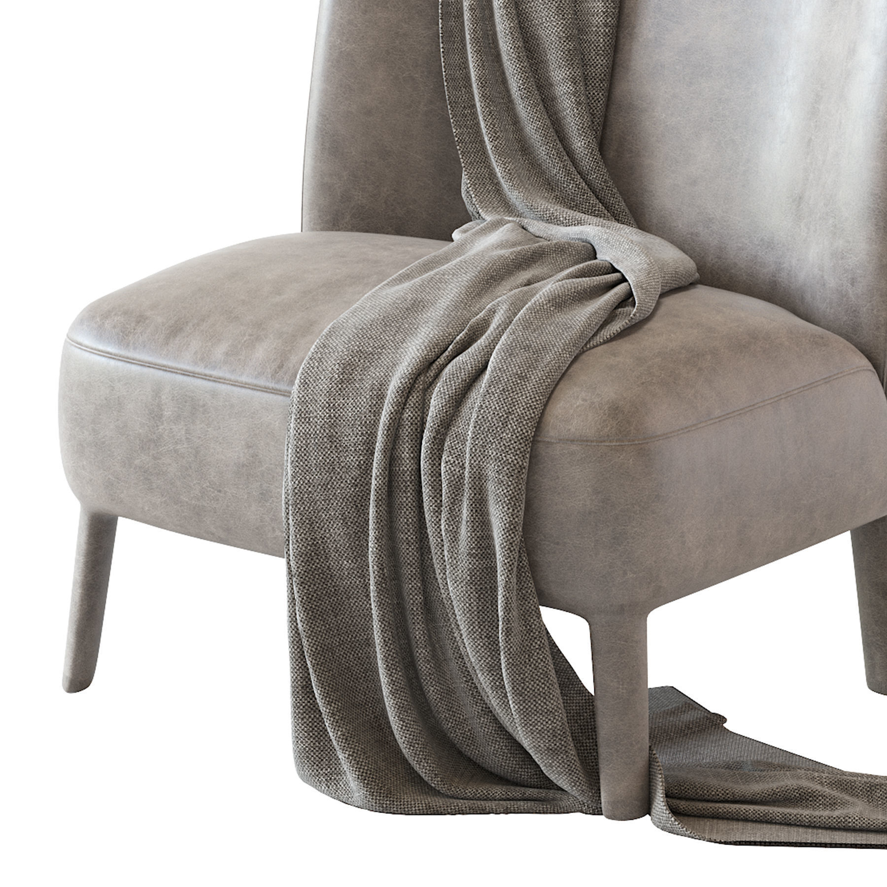 Febo Armchair 3D model_5