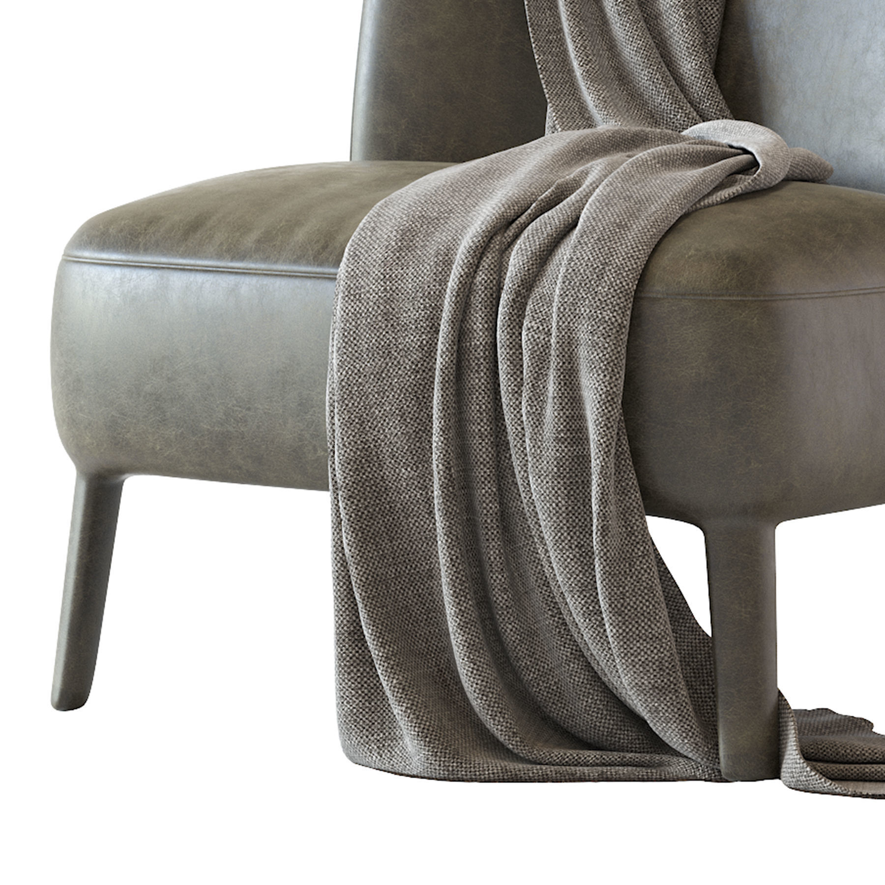 Febo Armchair 3D model_7