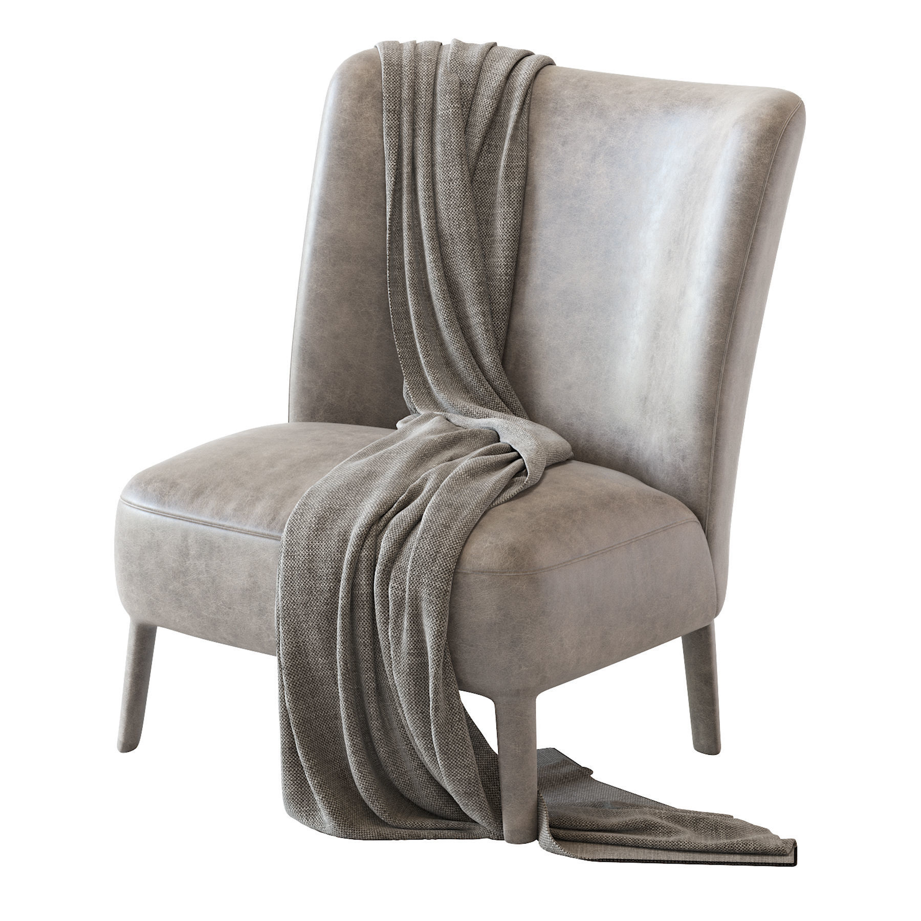 Febo Armchair 3D model_1