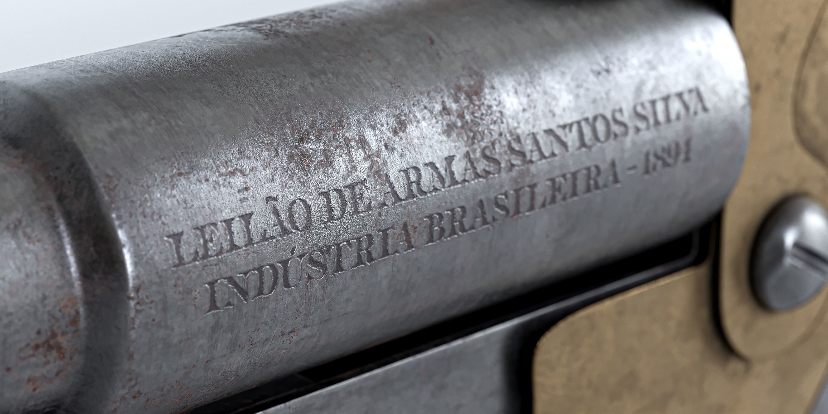 old pocket gun 3D model_4