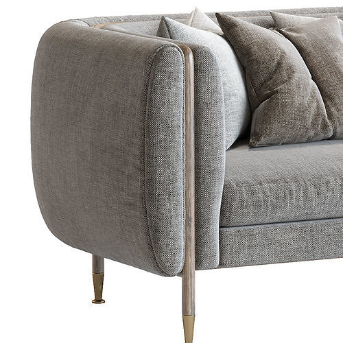 Private Label 2019 Barlow Armchair 3D model 7
