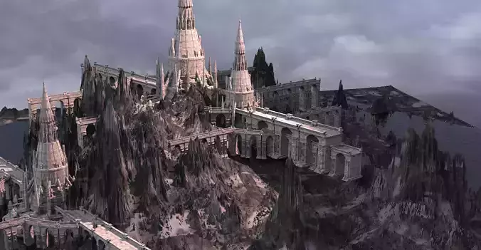 Narnia Fortress snow 