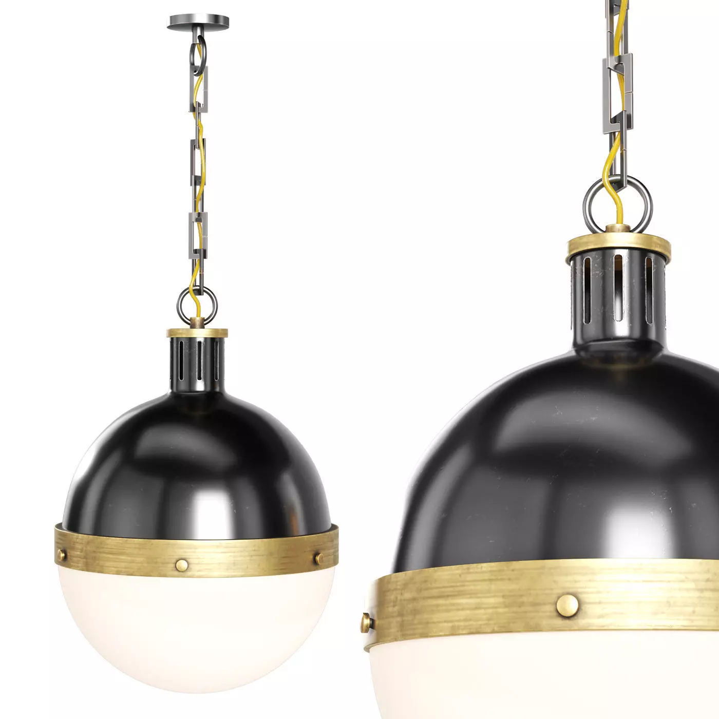 Pendant lamp Whitman 3D model_0