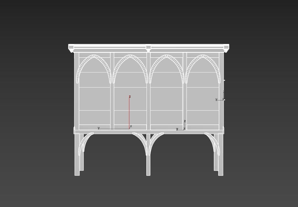 Bird Cage 3D model_9