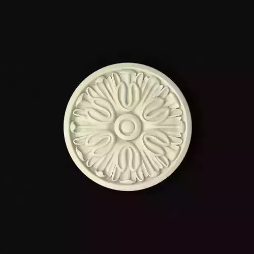 rosette decorative medallion