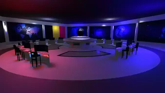 Command Center - Control Room- Military Base - Belgium