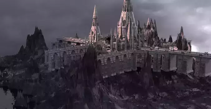 Narnia Fortress snow 2