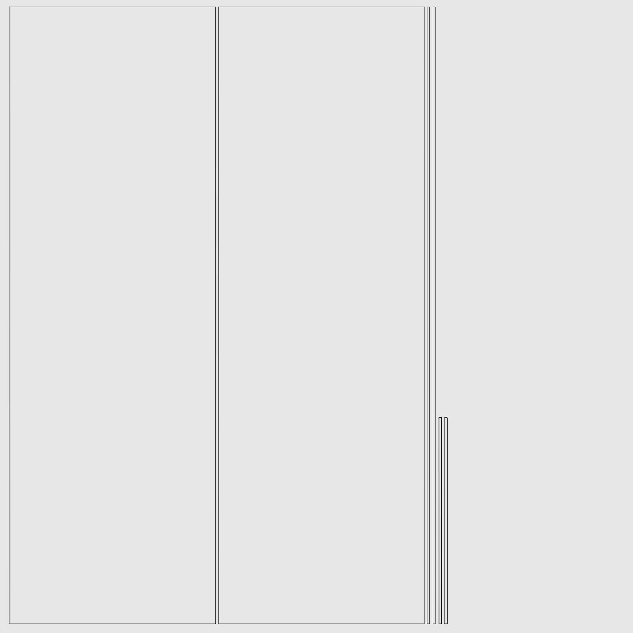 IKEA shelving unit VITTSJO black metal with glass Low-poly 3D model_8