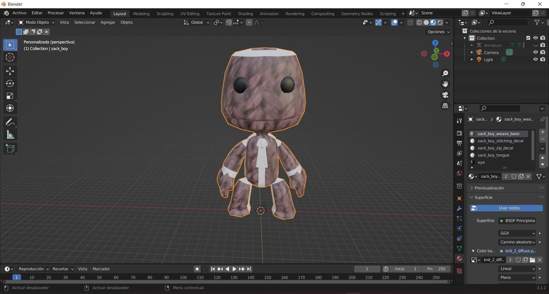 Character models 3D model_2