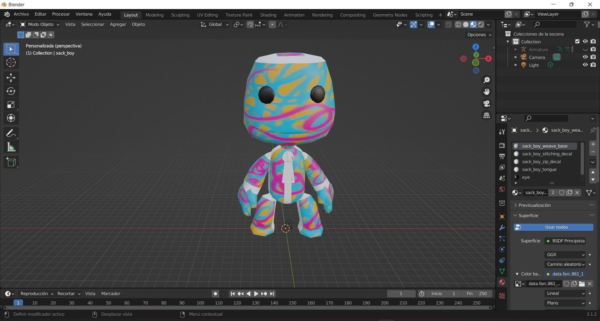 Character models 3D model_4
