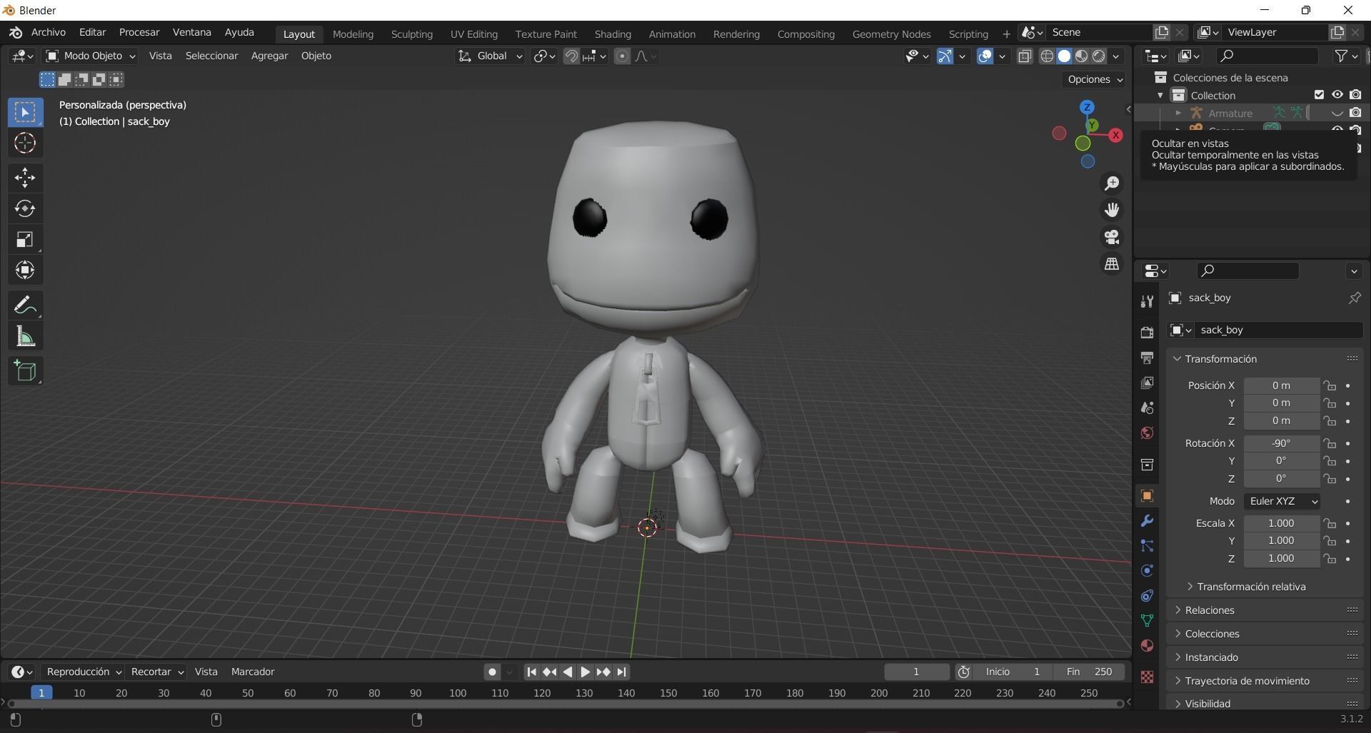 Character models 3D model_1