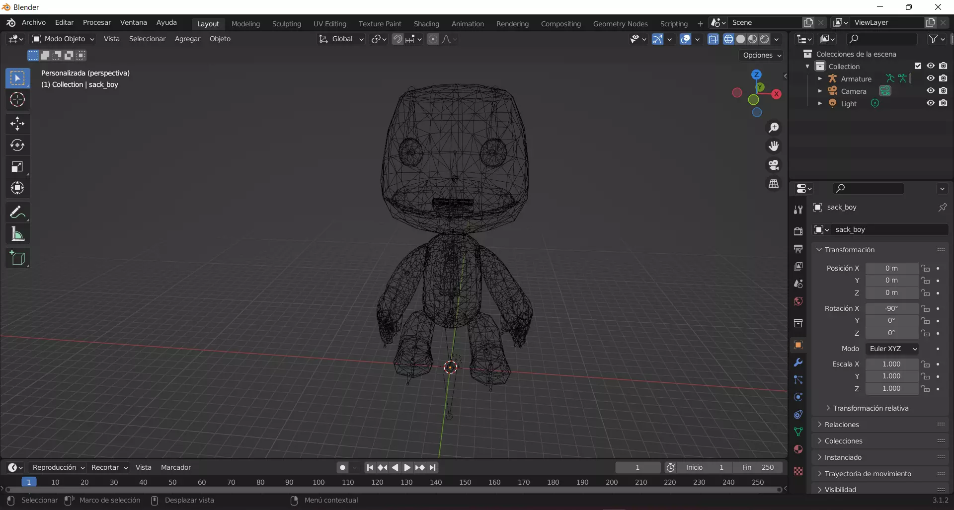 Character models 3D model_0