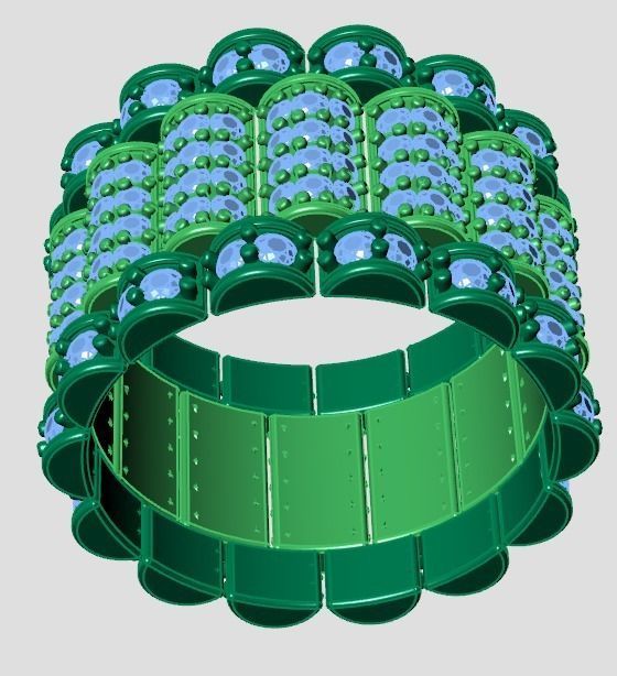 men ring 03 3D print model_15