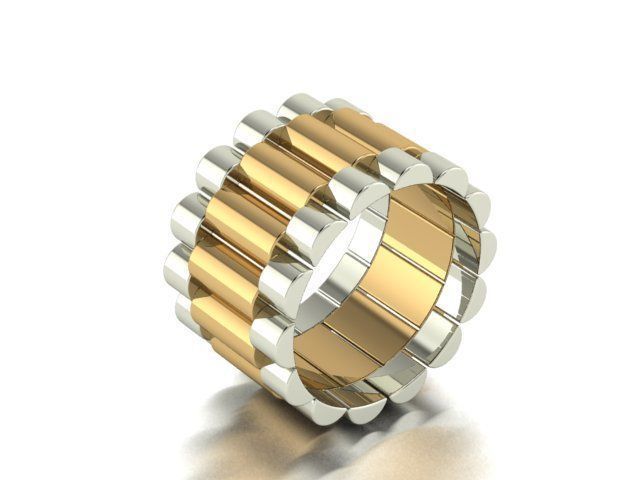 men ring 03 3D print model_23