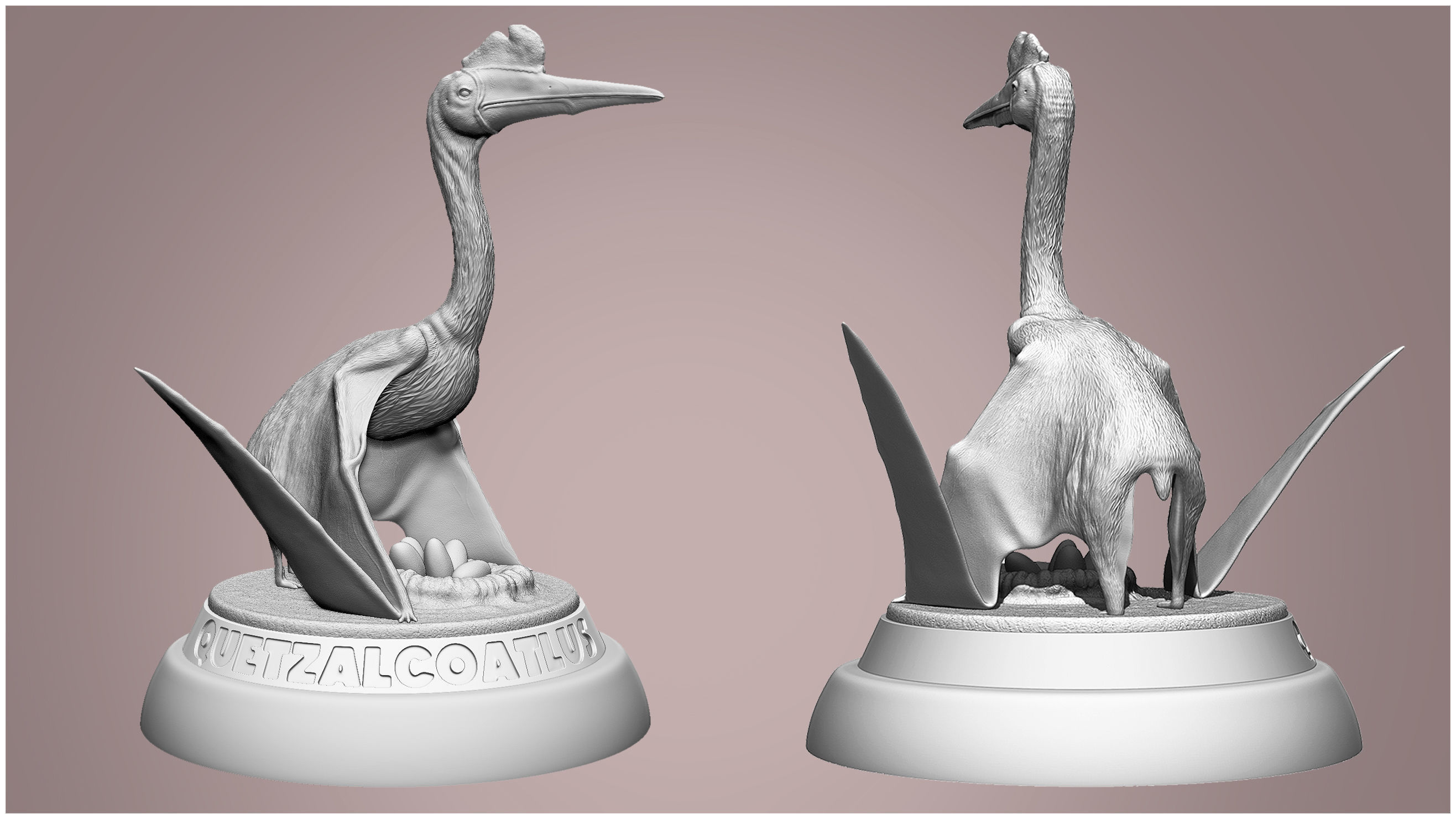 Quetzalcoatlus for 3D Printing 3D print model_4