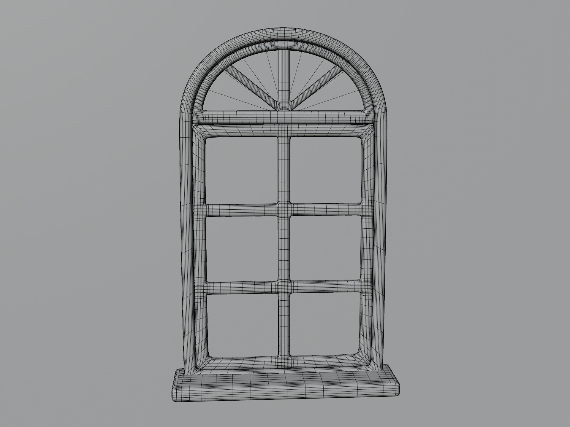 Cartoon Windows Collection 1 3D model_11