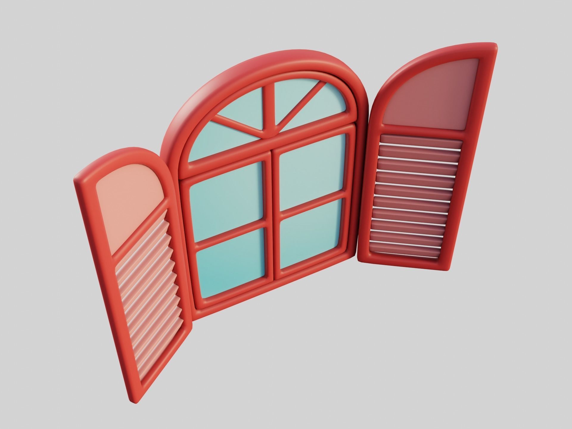 Cartoon Windows Collection 1 3D model_20