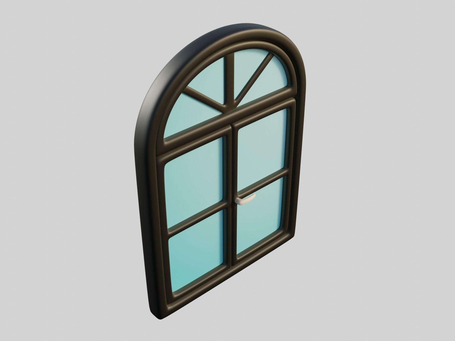 Cartoon Windows Collection 1 Low-poly 3D model_5