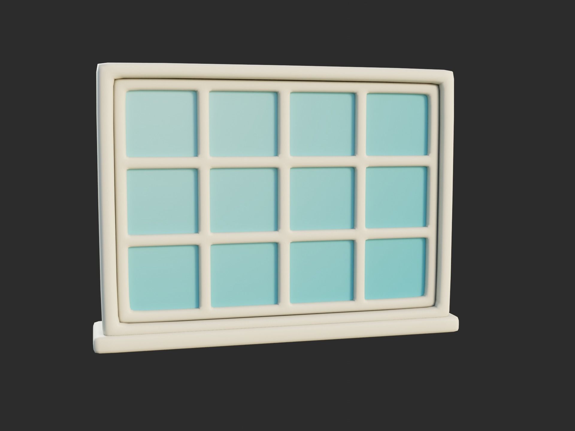 Cartoon Windows Collection 1 Low-poly 3D model_24