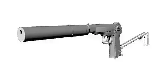 Firearm APB Free 3D model