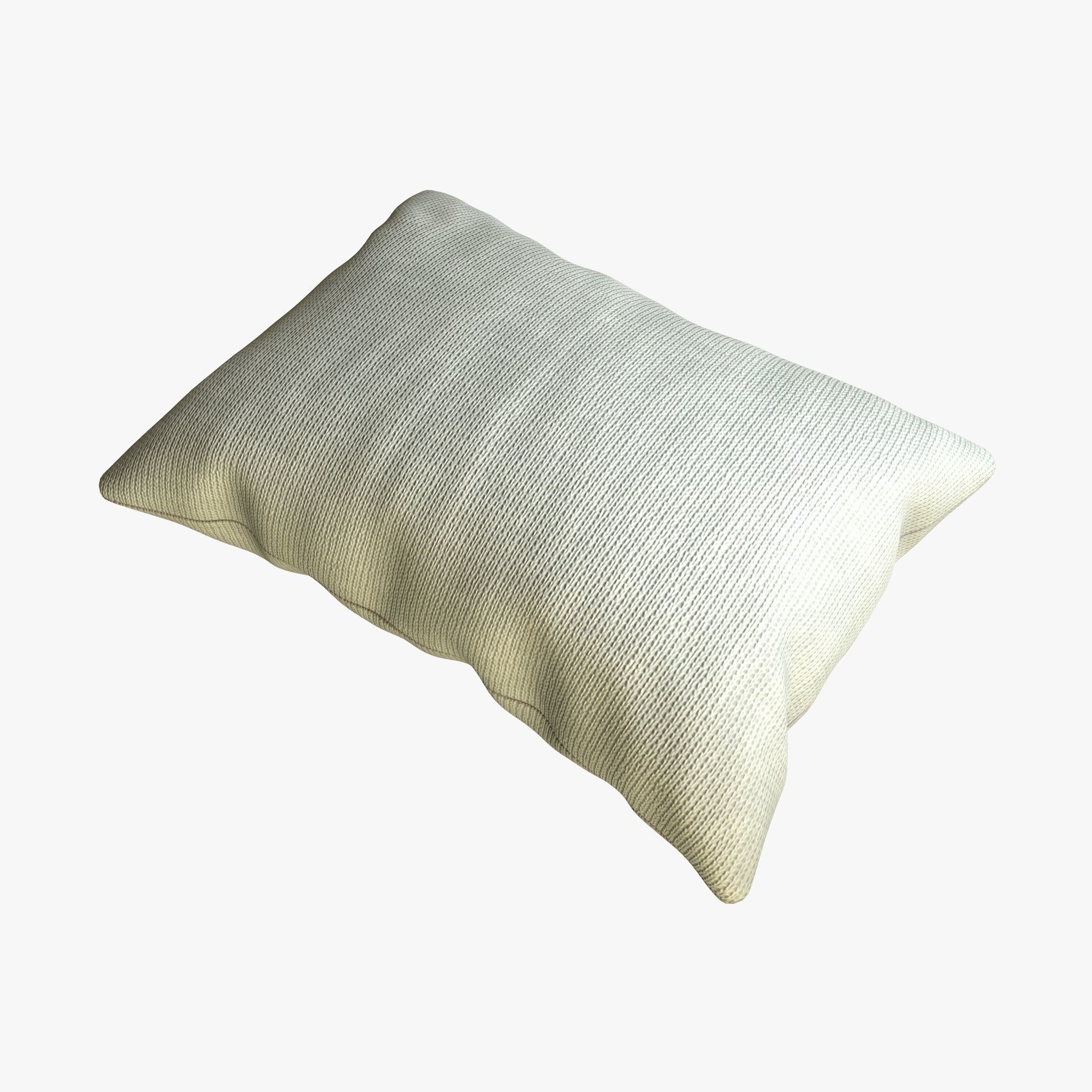 Fabric Pillow Cushion 3D model_5