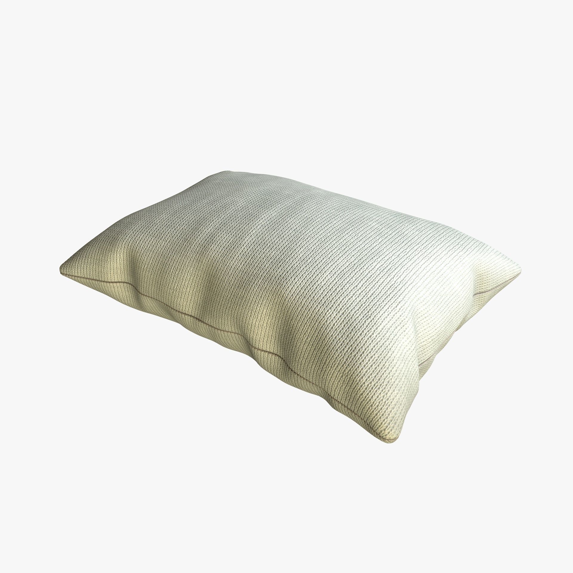 Fabric Pillow Cushion 3D model_6