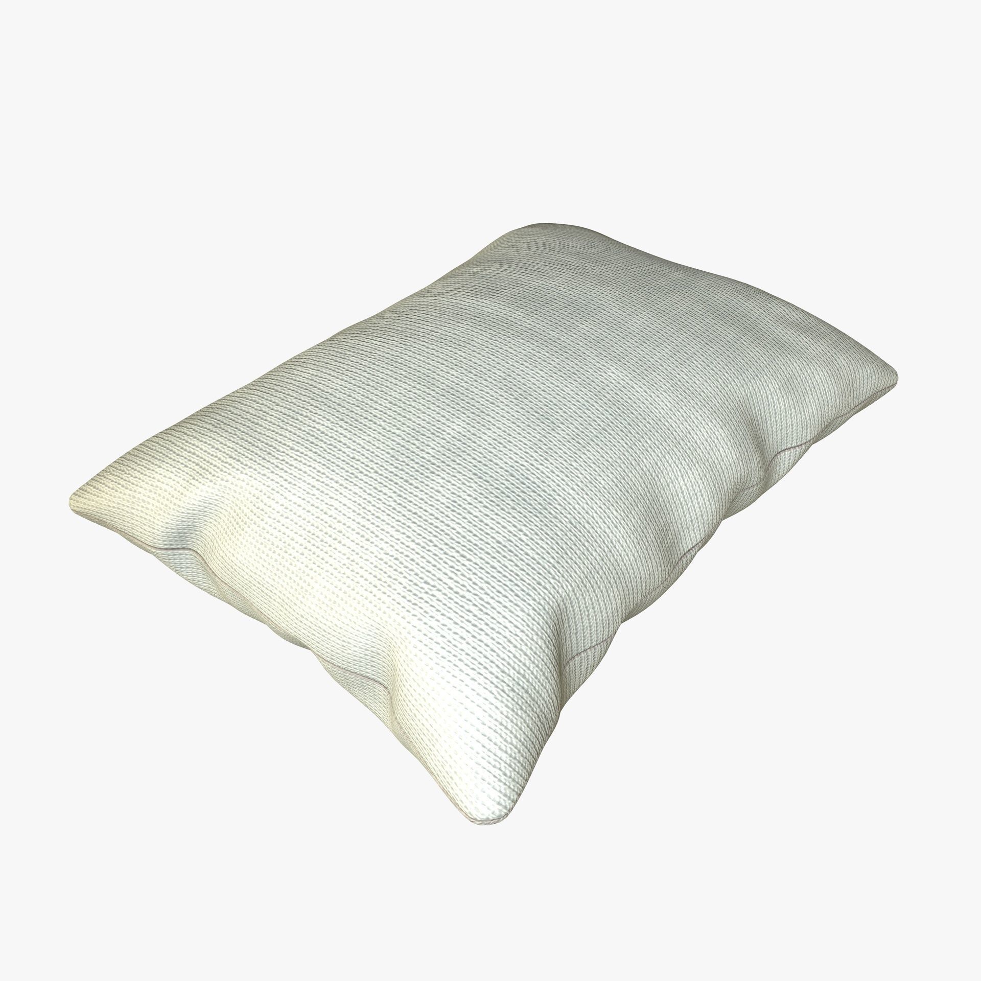 Fabric Pillow Cushion 3D model_3