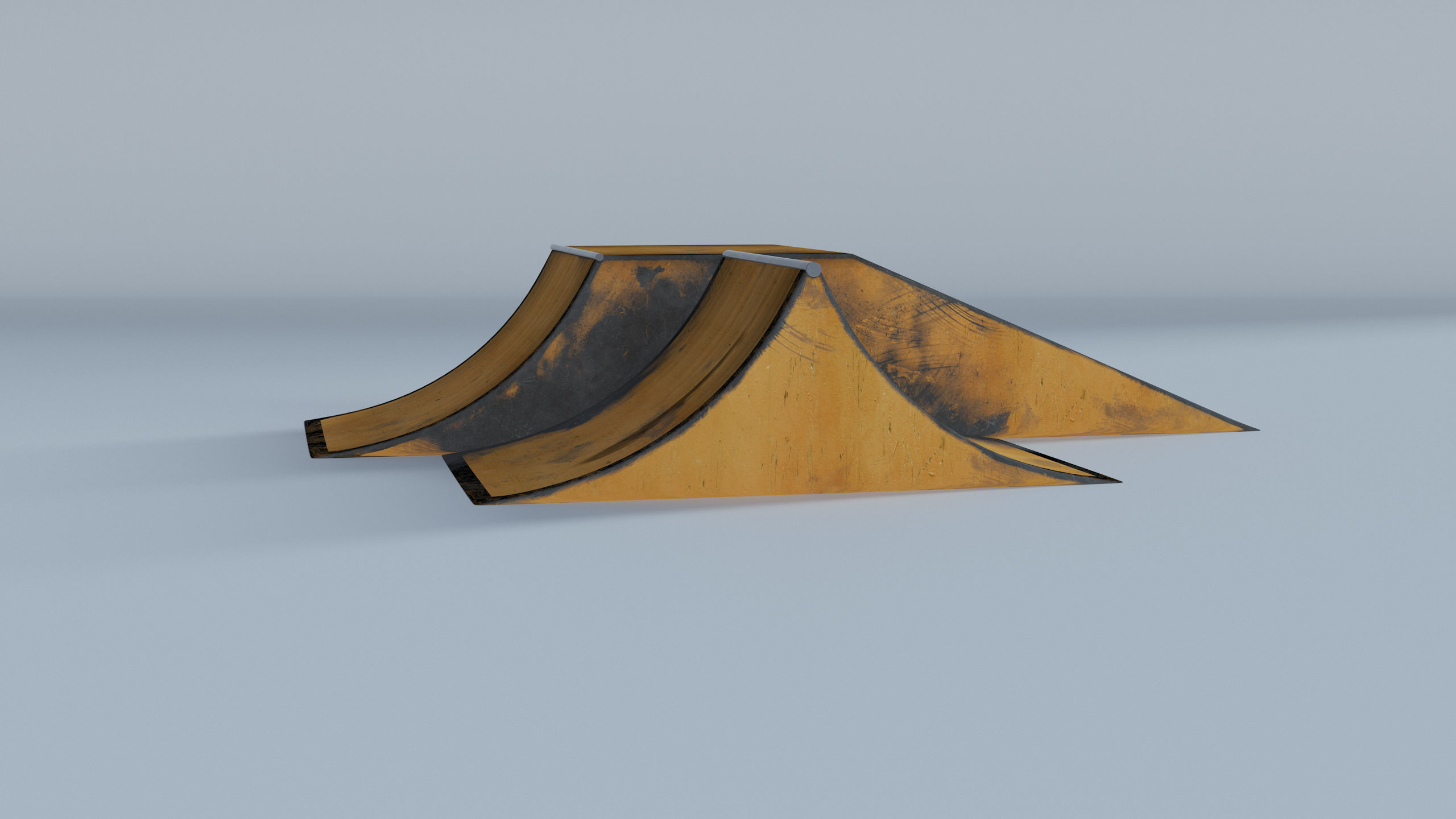 Skate Park Low-poly 3D model_75
