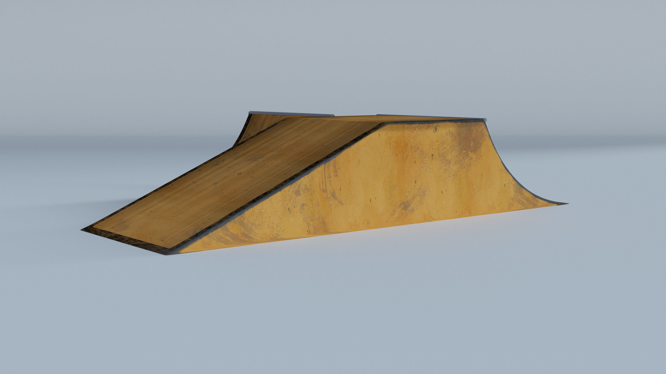 Skate Park Low-poly 3D model_73