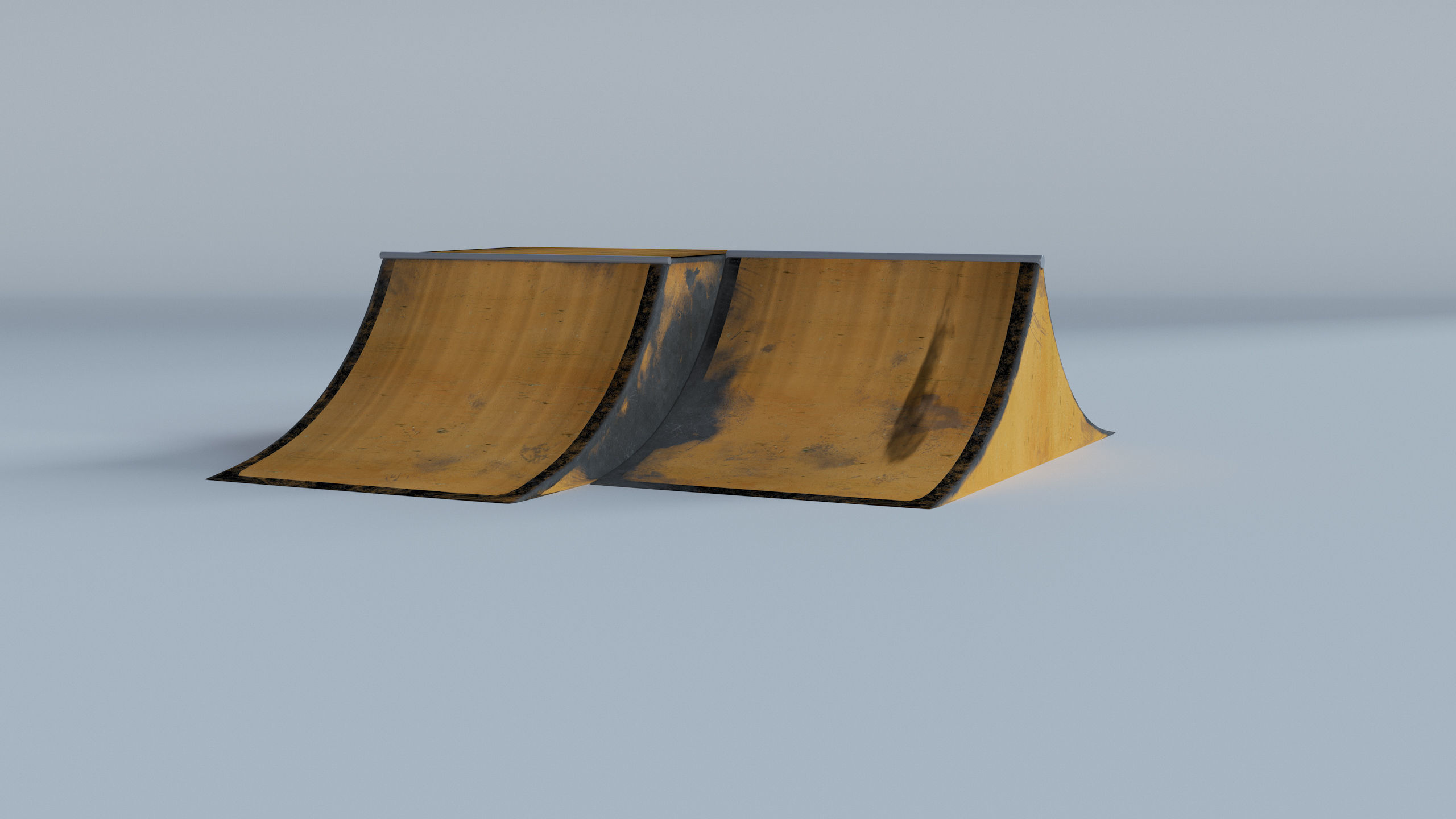 Skate Park Low-poly 3D model_72