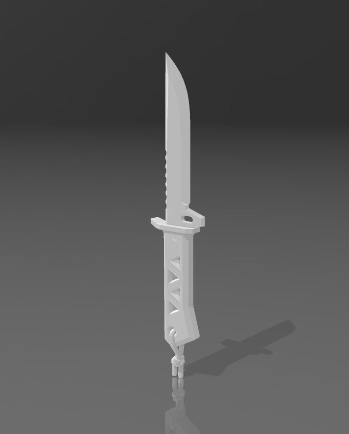 XENOHUNTER KNIFE 3D print model_1
