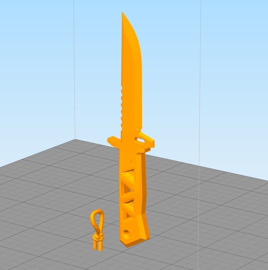 XENOHUNTER KNIFE 3D print model_5