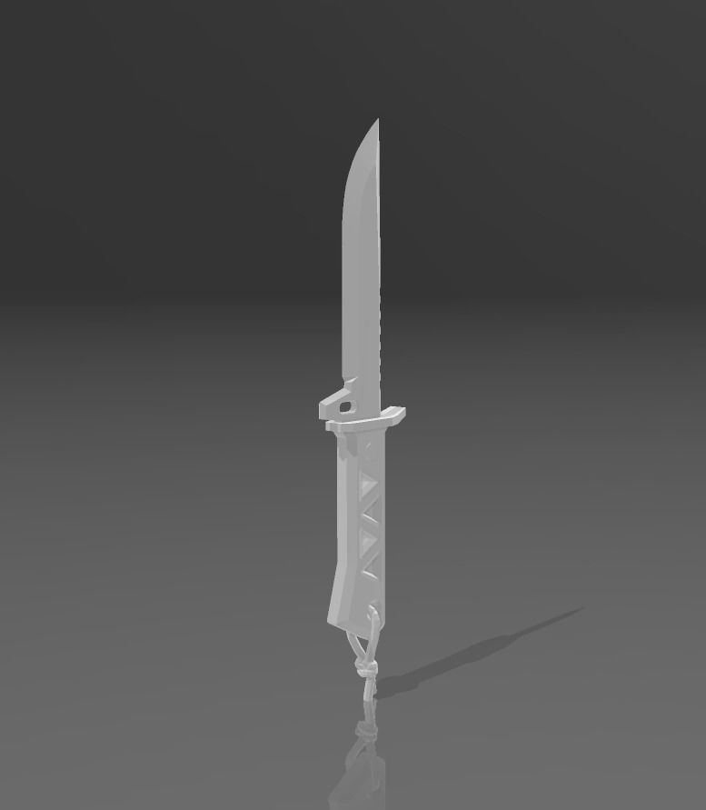 XENOHUNTER KNIFE 3D print model_2