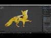 Fantasy Golden Crowned-Flying Fox 3D model_1