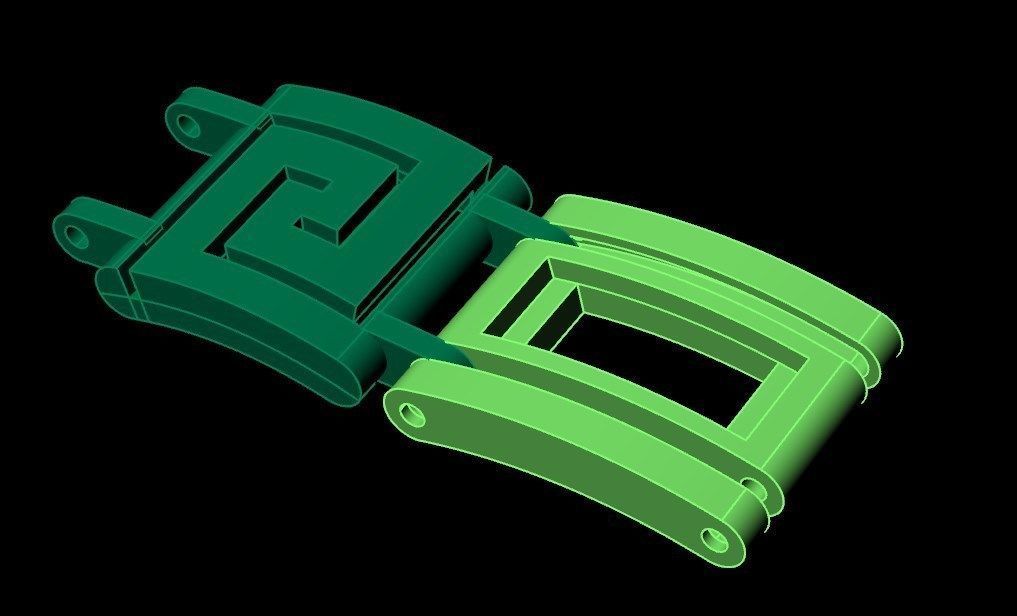 Bracelet od13 3D print model_9