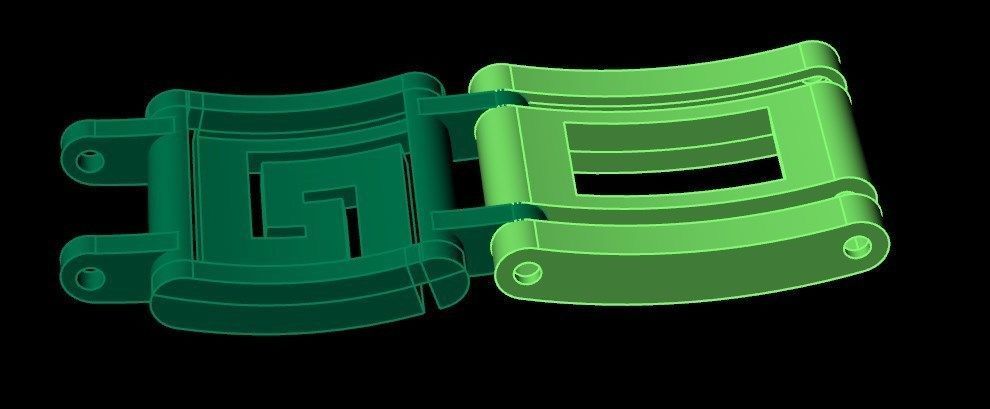 Bracelet od13 3D print model_10