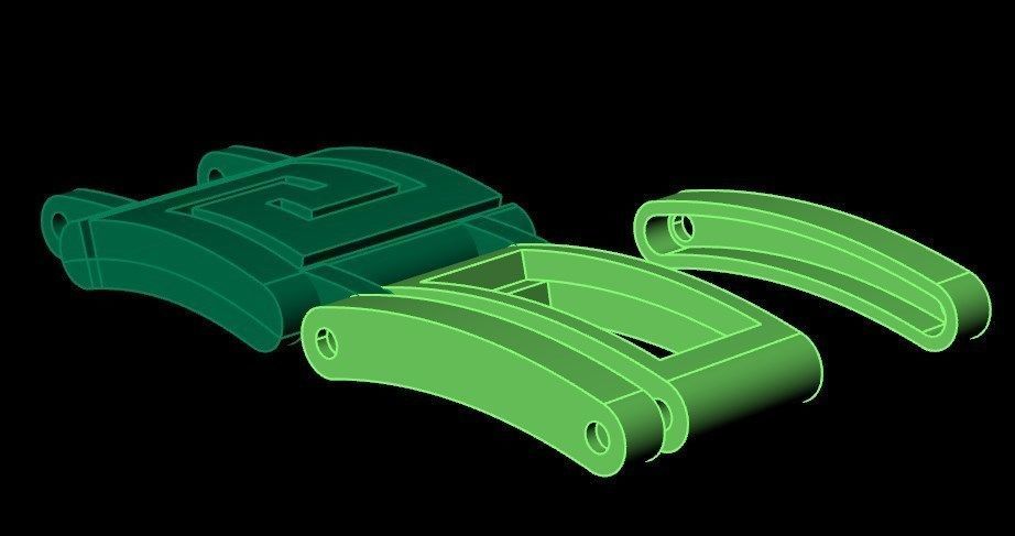 Bracelet od13 3D print model_12