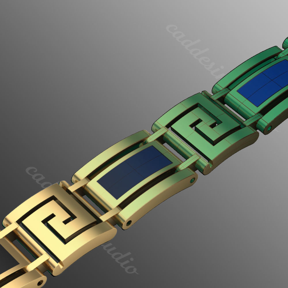 Bracelet od13 3D print model_1