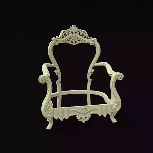 armchair ornate chair