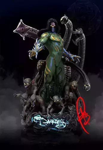 DARKNESS BY CREATIVE GEEK MB 3D print model