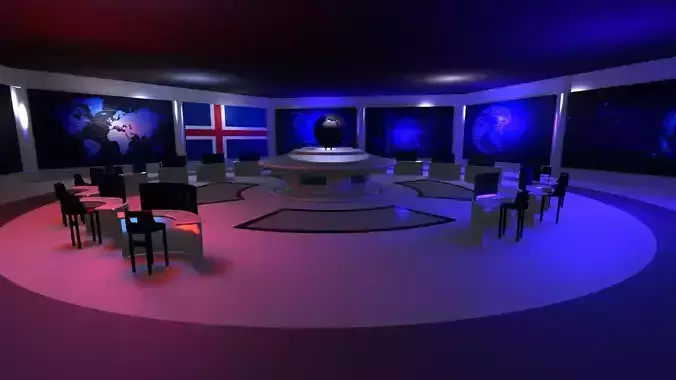 Command Center - Control Room- Military Base - Iceland