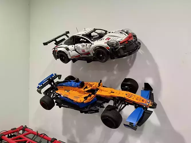 Mclaren F1 Lego wall mount 3D print model