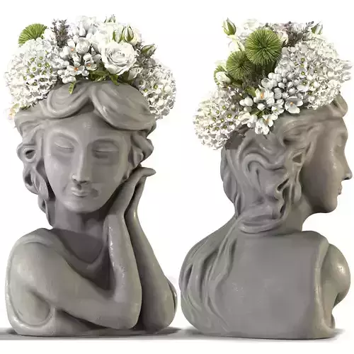 Face Vase decoration 4