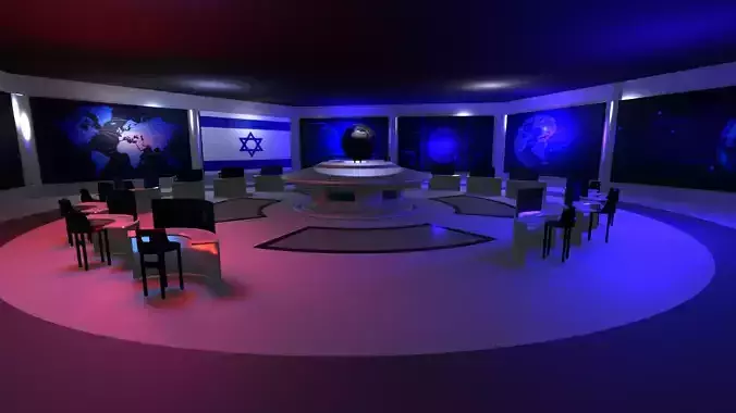 Command Center - Control Room- Military Base - Israel