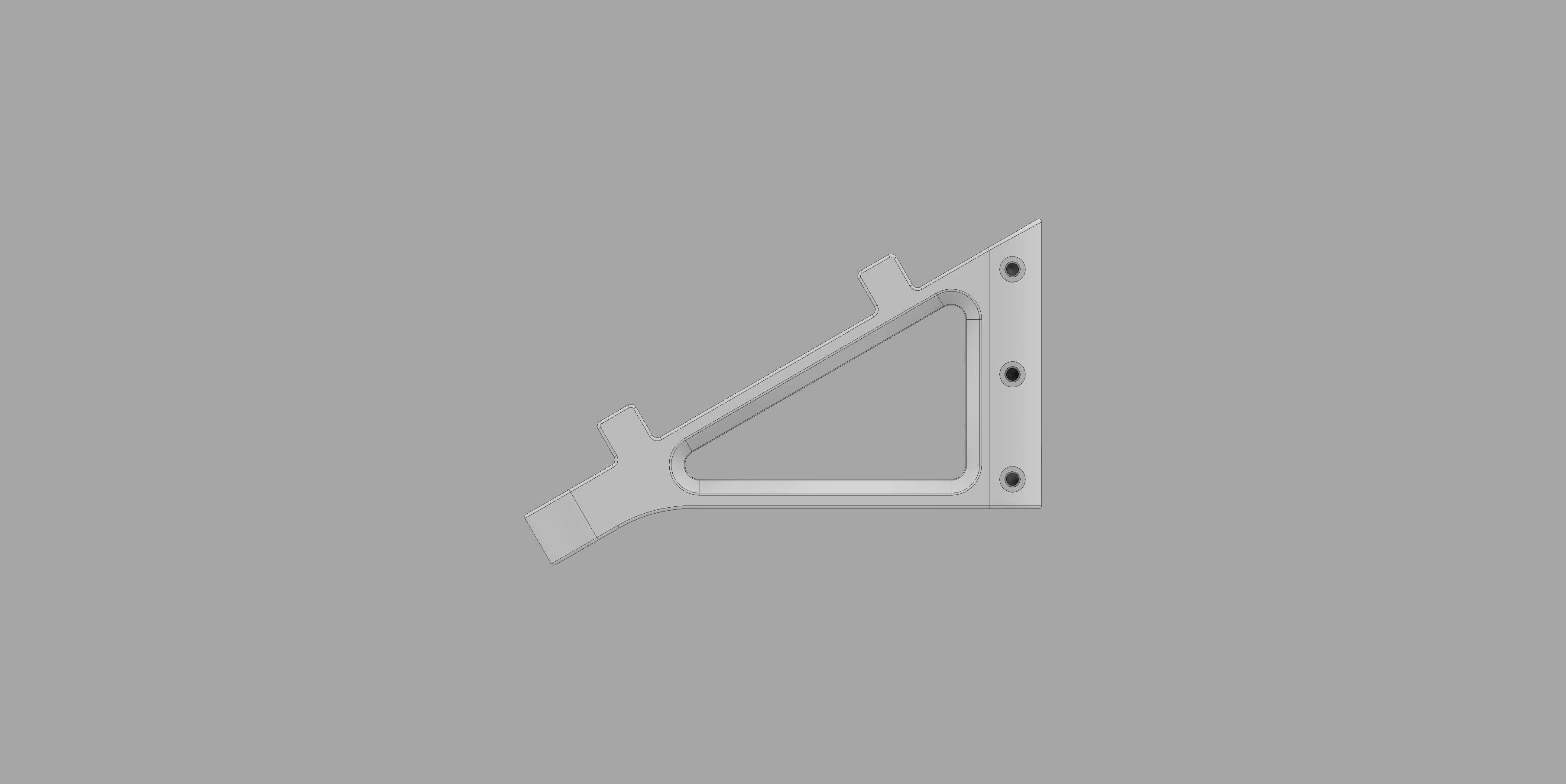 Porsche RSR Lego wall mount 3D print model_4