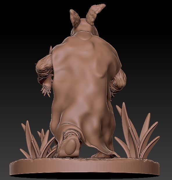 Miniature Set viking statue 3D print model_5