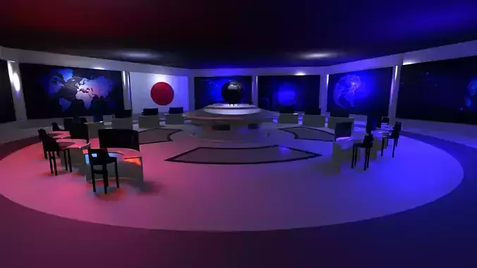 Command Center - Control Room- Military Base - Japan