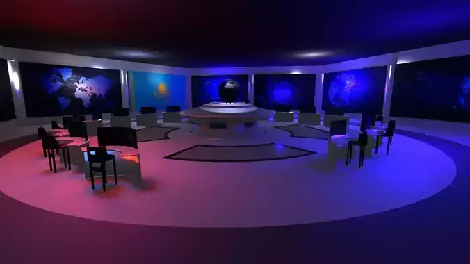 Command Center - Control Room- Military Base - Kazakhistan